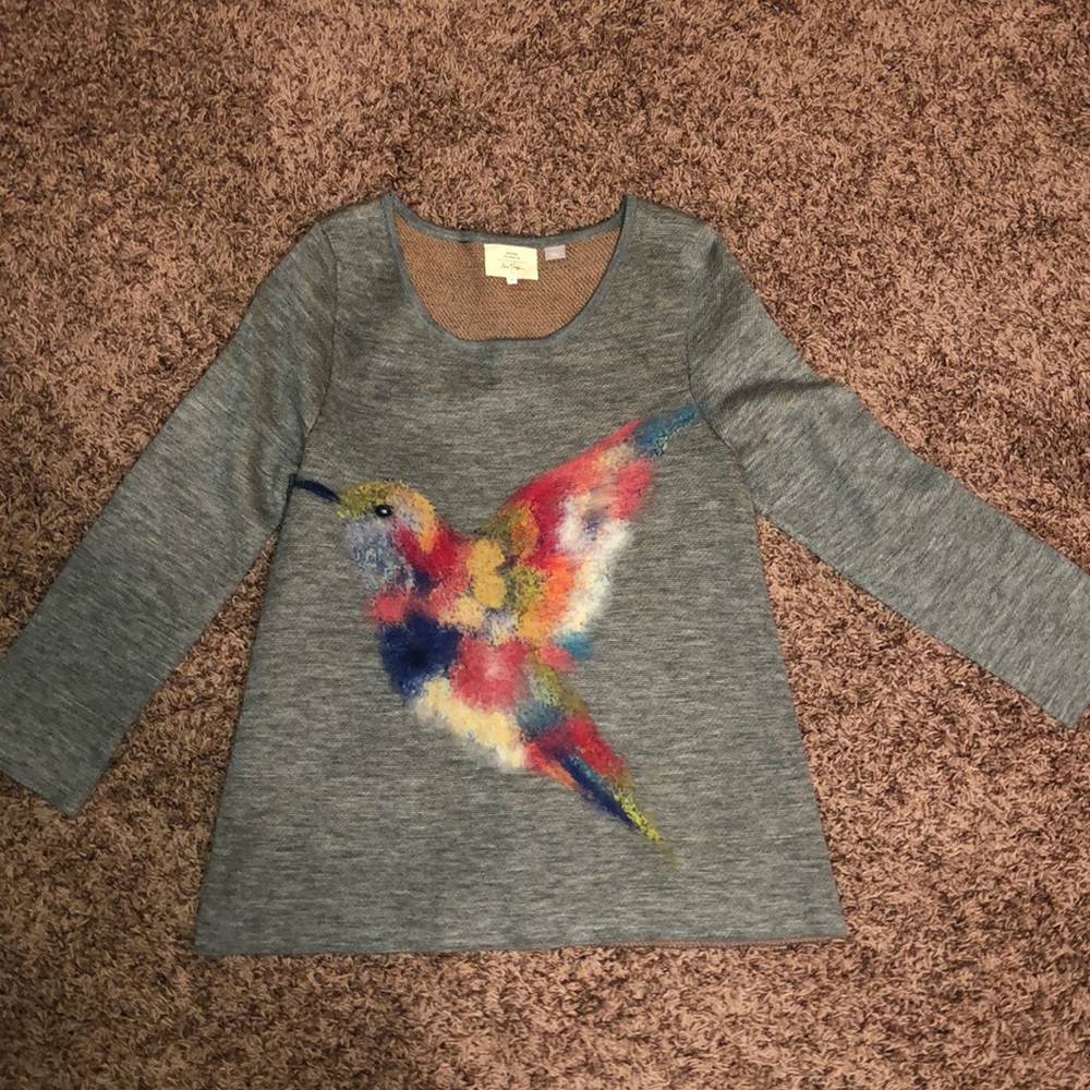 Anthropologie Bird Sweater